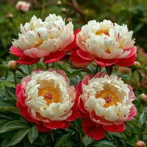 Пион Коралловый Каскад купить по цене от 490р. в интернет-магазине «Посадика» с доставкой почтой в в Лянторе и по всей России – [изображение №1].